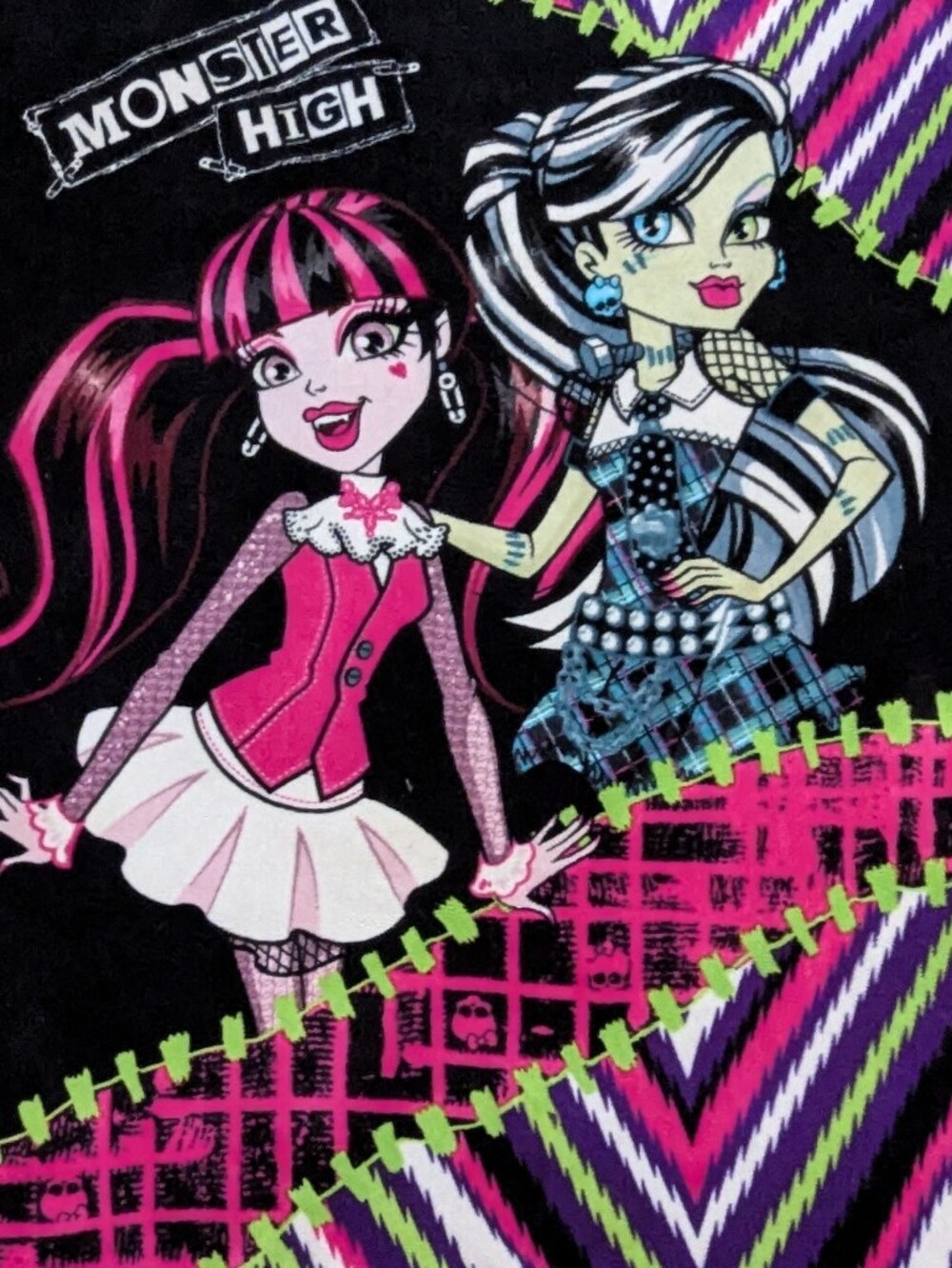 Monster High Throw Blanket